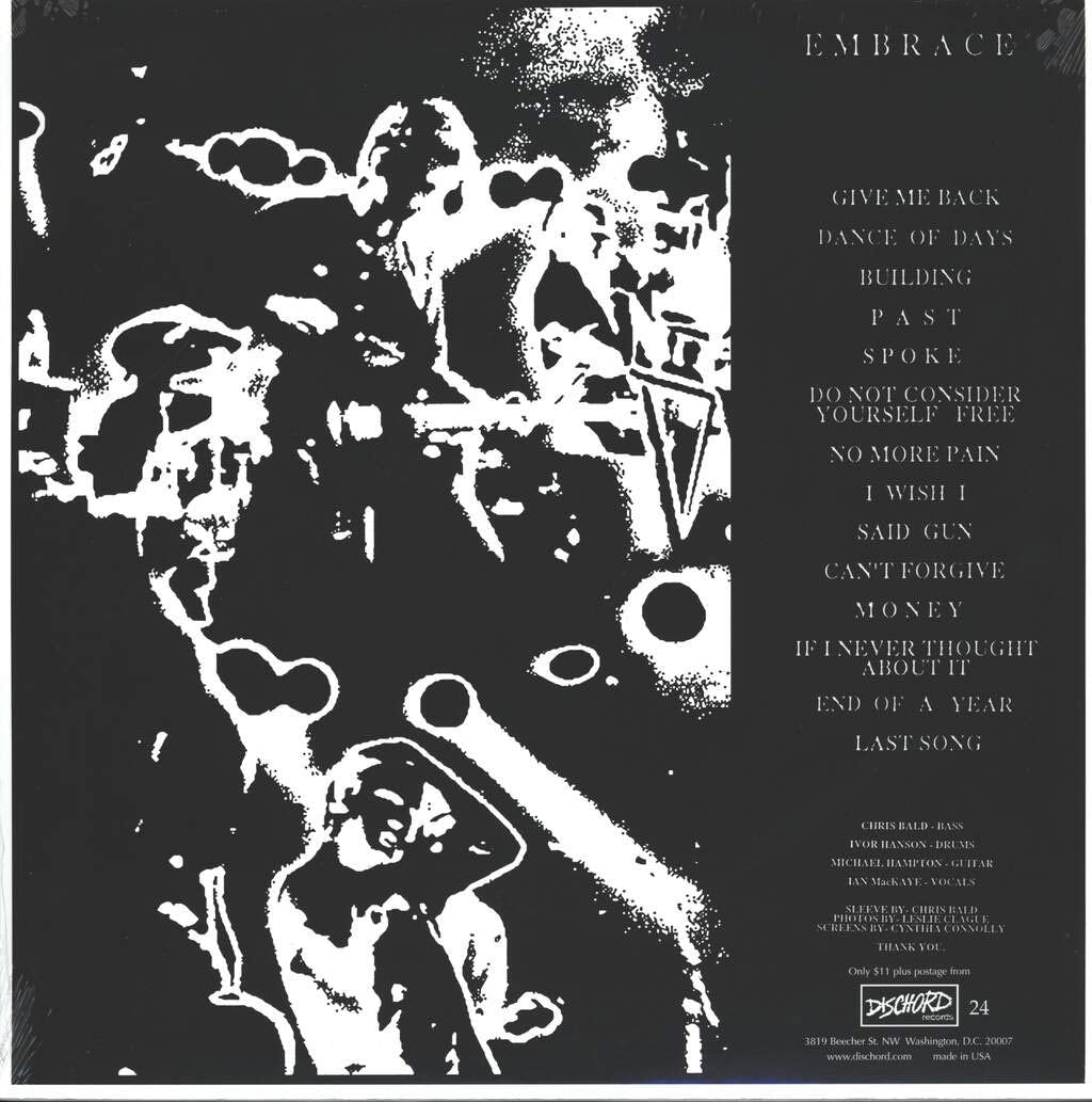 Embrace - "Embrace" LP (Money Green)