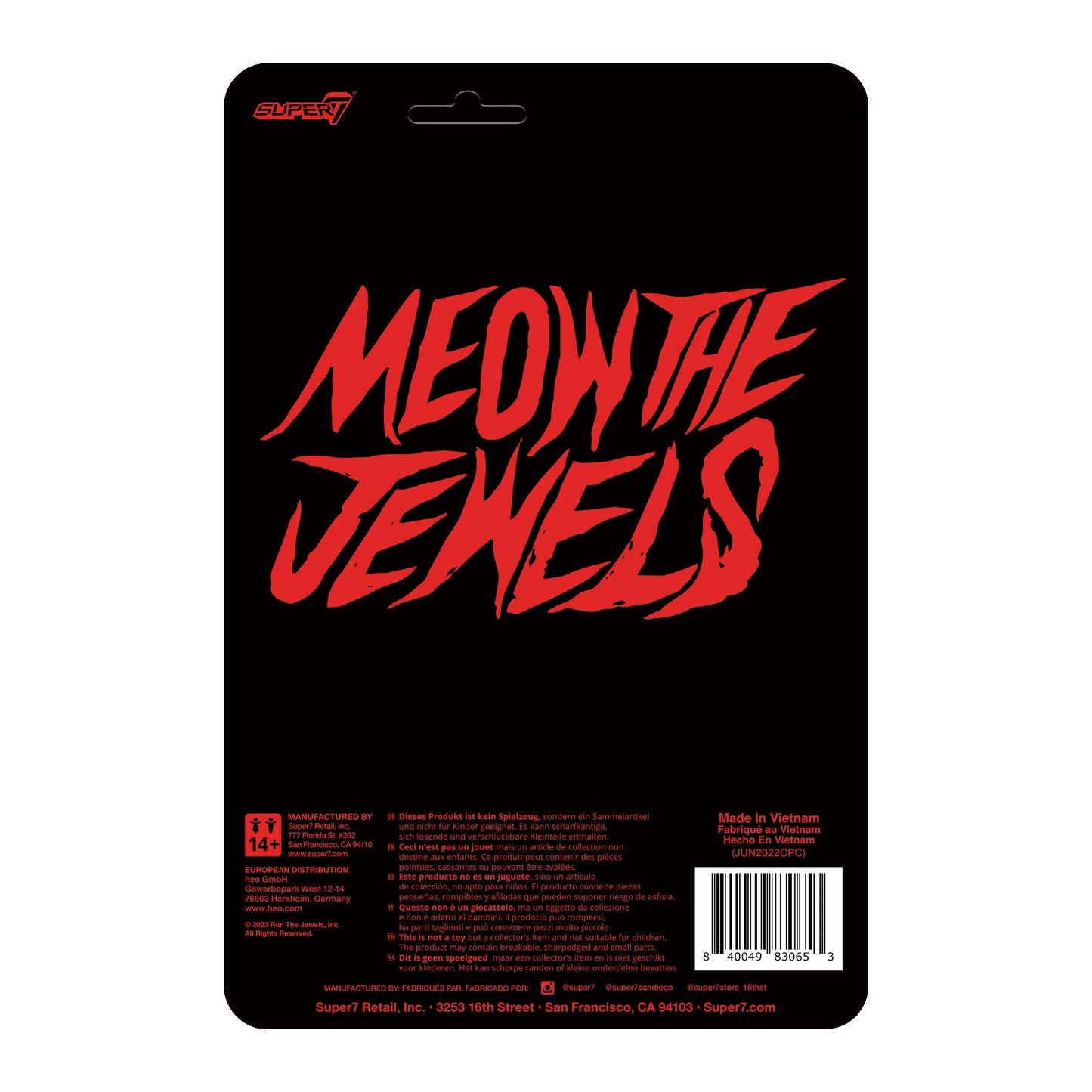 Meow The Jewels Killer Mike And El-P Set