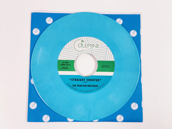 The Winston Brothers - “Straight Shooter” b/w “Island Travel” 45 (Island Sky Blue) Limited To 650
