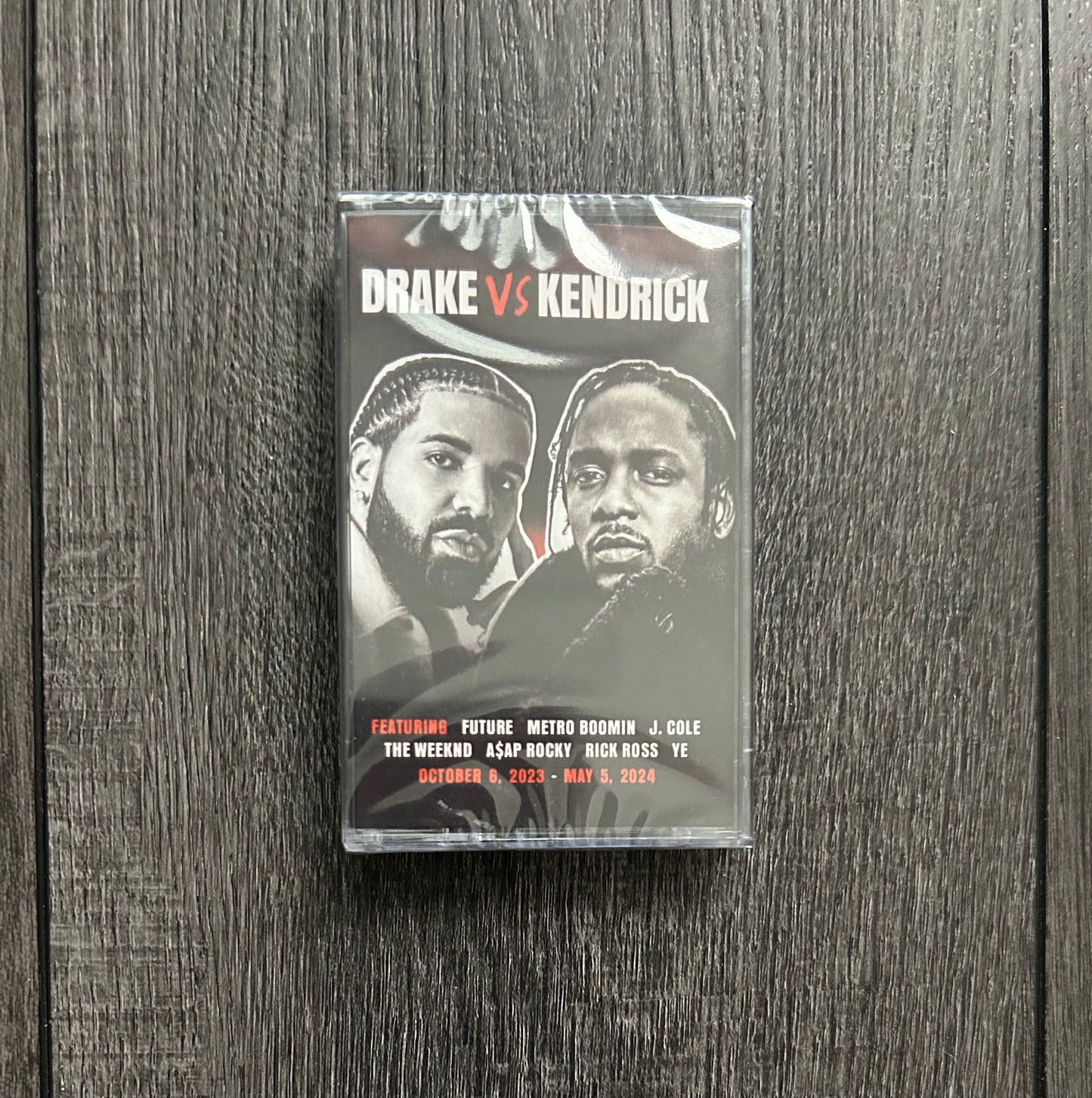 Kendrick Lamar vs Drake - "The Whole Bloody Affair" Cassette Limited To 250