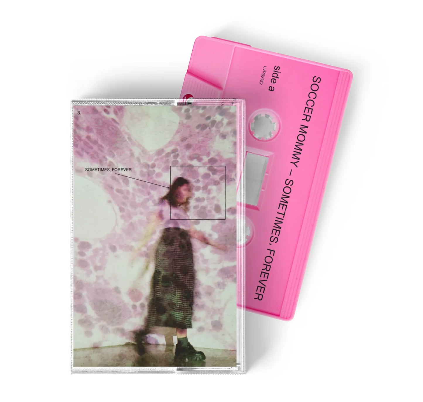 Soccer Mommy - "Sometimes, Forever" Cassette (Pink) Limited Edition