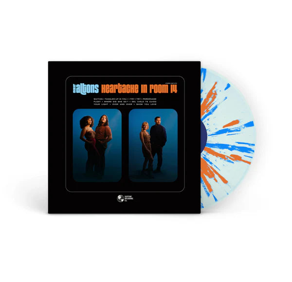 The Altons - “Heartache in Room 14” LP (Baby Blue with Orange and Blue Splatter) Limited To 500