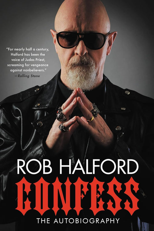 Rob Halford - "Confess: The Autobiography" Autographed Hardcover