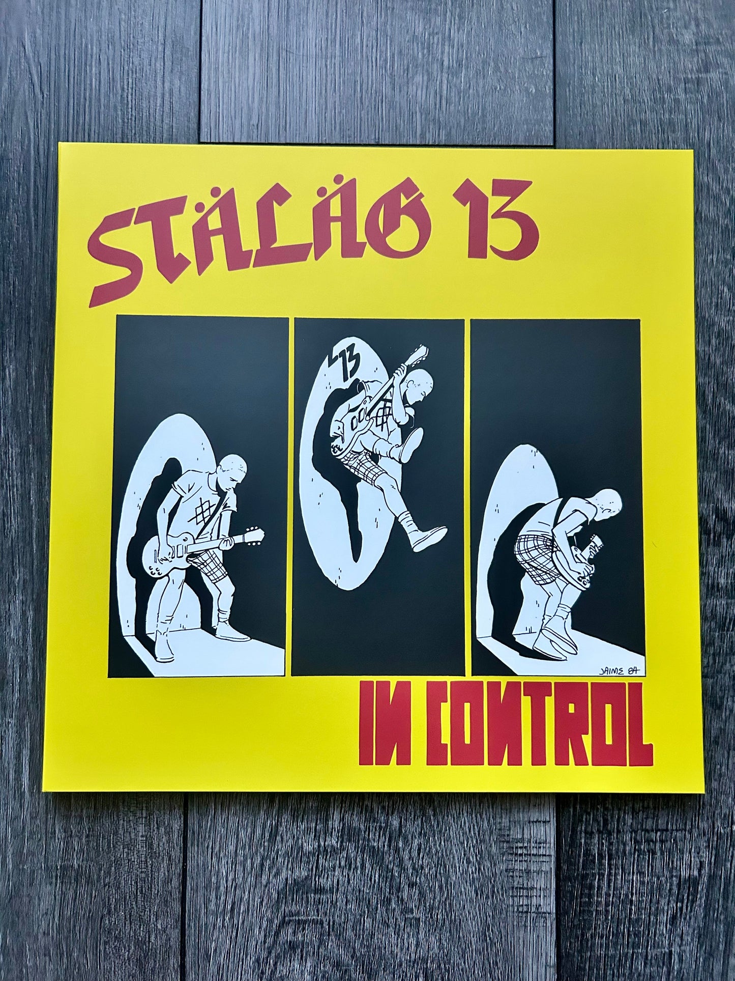 Stäläg 13 - “In Control” (Yellow and Red Split) Limited To 250