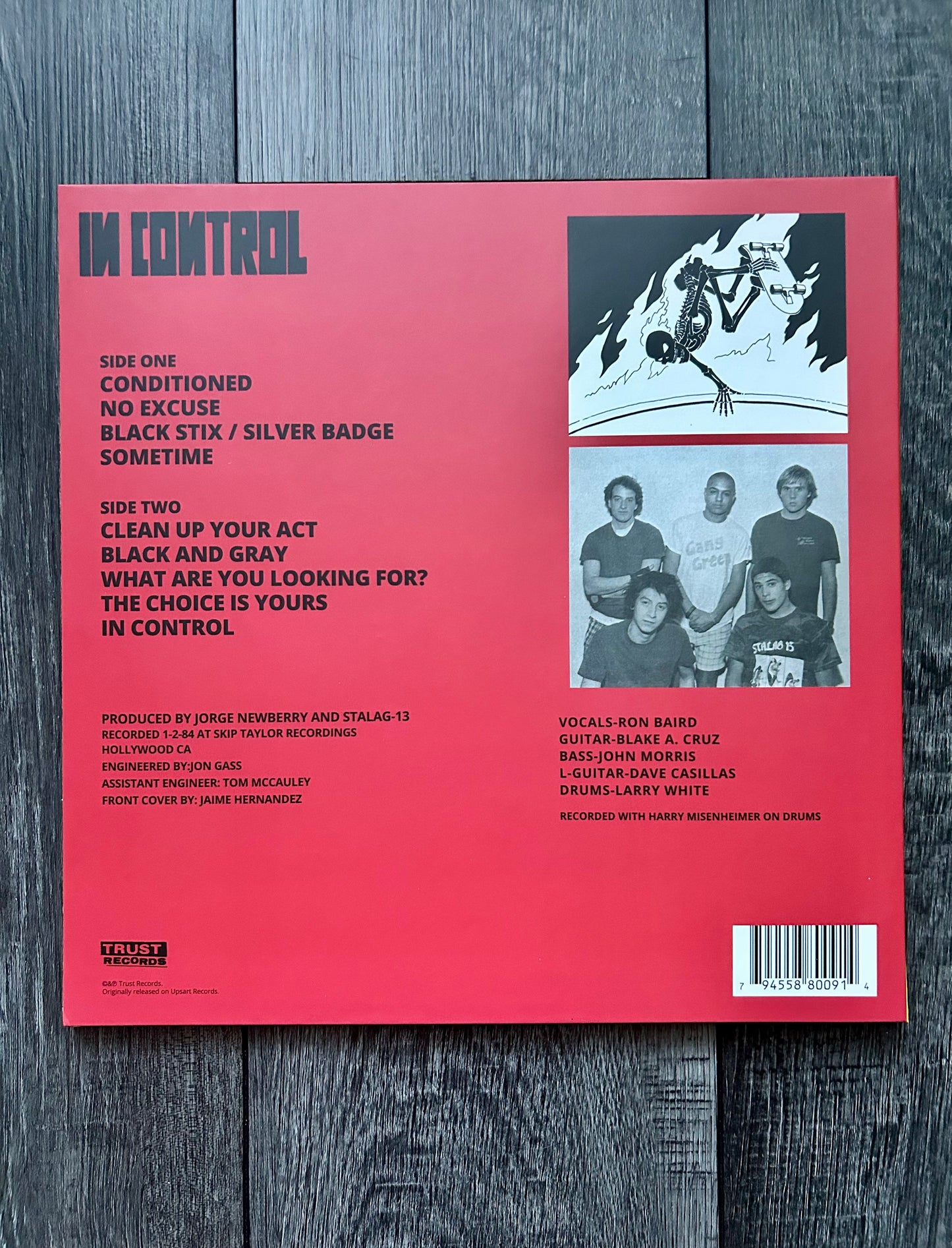 Stäläg 13 - “In Control” (Yellow and Red Split) Limited To 250