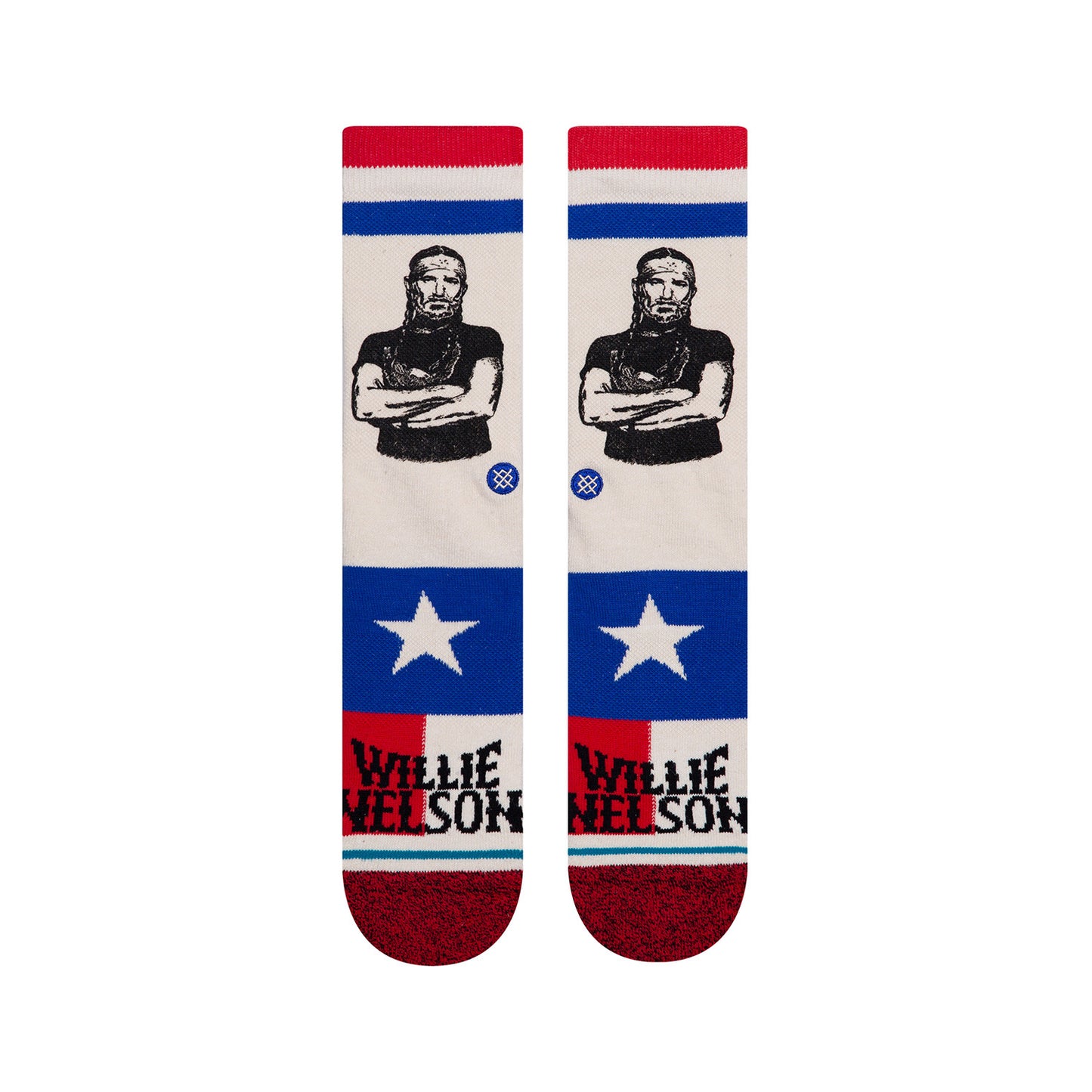 Willie Nelson Eagle Hemp Blend Infiknit Large Cushion Crew Socks by Stance Limited Edition