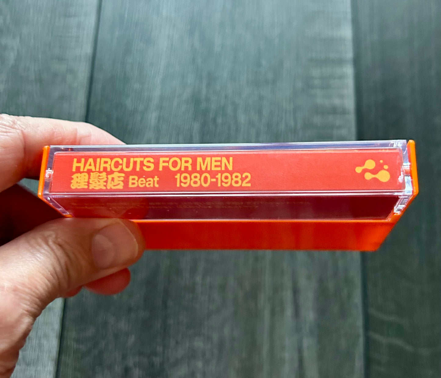 Haircuts For Men - 理髪店 Beat 1980-1982 Cassette (Neon Orange) Limited Edition Genom Records Vaporwave