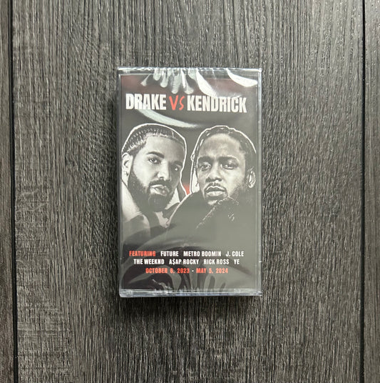 Kendrick Lamar vs Drake - "The Whole Bloody Affair" Cassette Limited To 250