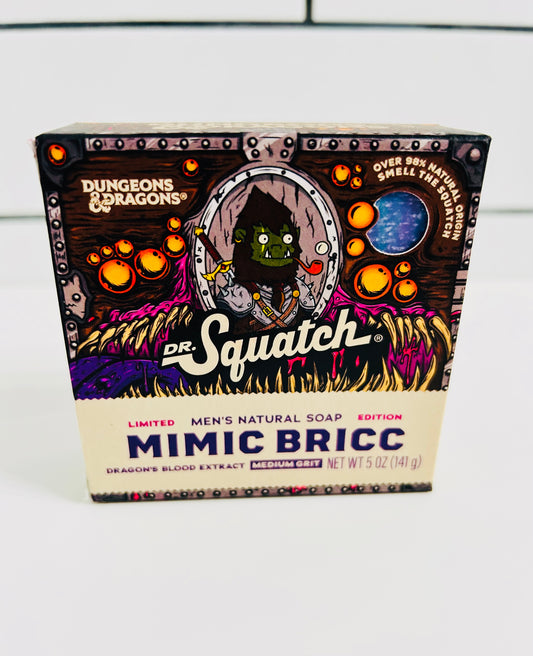 Dr. Squatch Dungeons & Dragons Mimic Bricc Limited Edition - Medium Grit